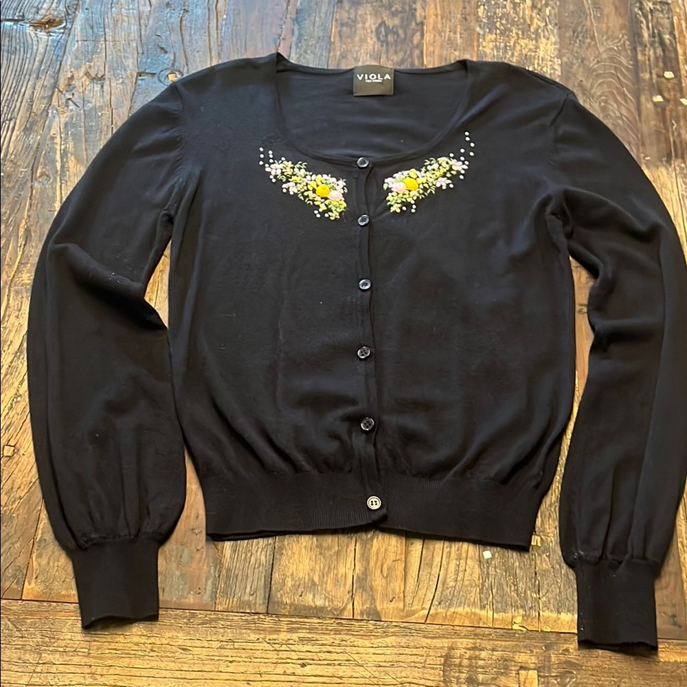 Viola Embellished Cardigan (S) NWOT